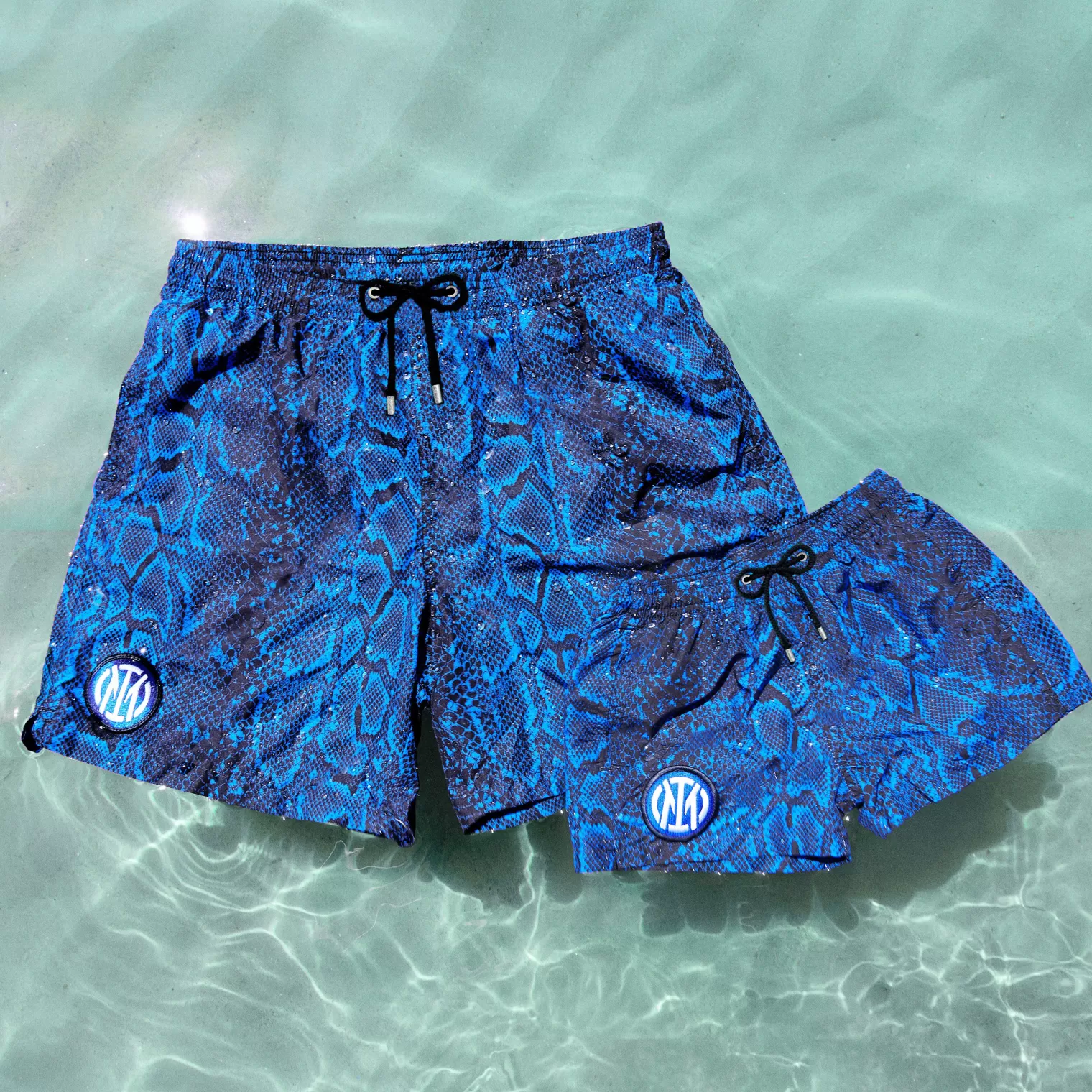 Inter IM X MC2 SAINT BARTH COSTUME PATTERN BISCIONE BAMBINO^Bambino Costumi