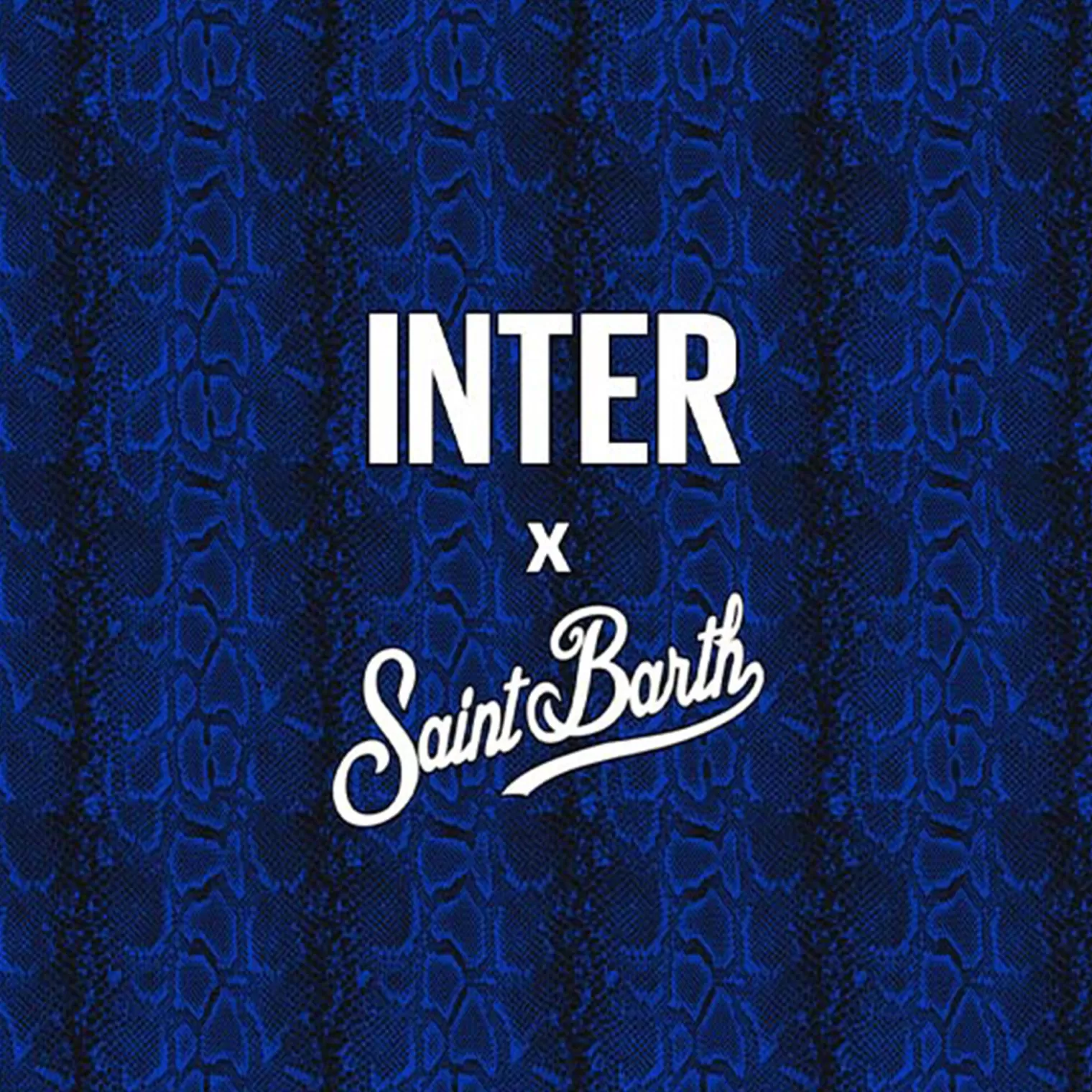 Inter IM X MC2 SAINT BARTH TELO MARE PATTERN BISCIONE^ Teli Mare