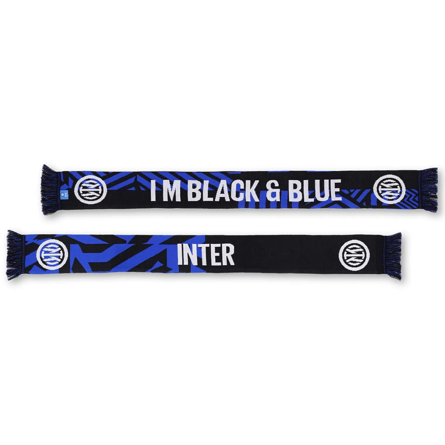 Inter IM SCIARPA DOUBLE FACE BLACK & E^ Sciarpe