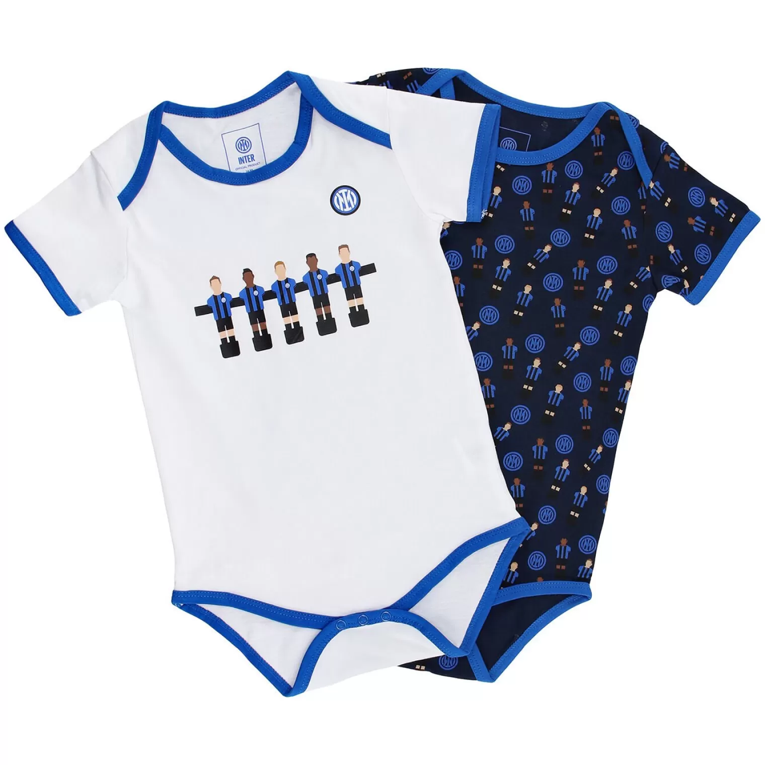 Inter IM SET BODY MANICHE CORTE CALCIO BALILLA^ Body E Tutine